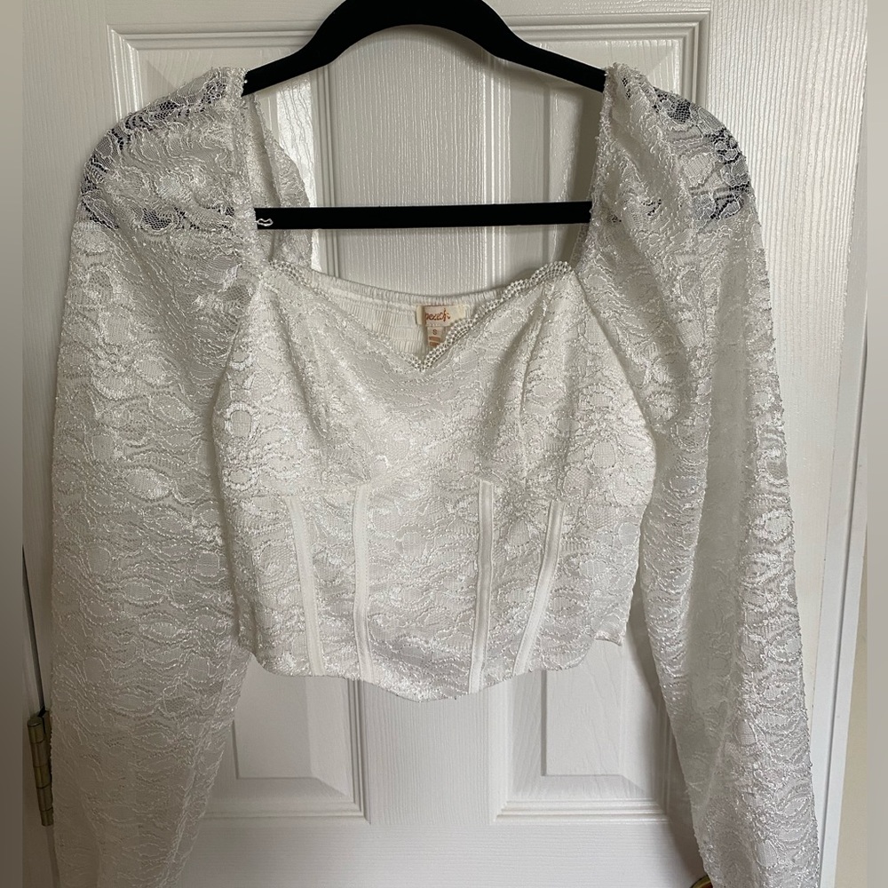 a.peach top from Buckle size small